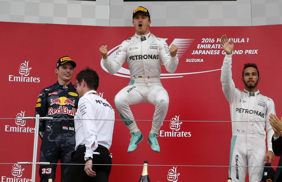 Rosberg esulta: ora il titolo  pi vicino. Ap
